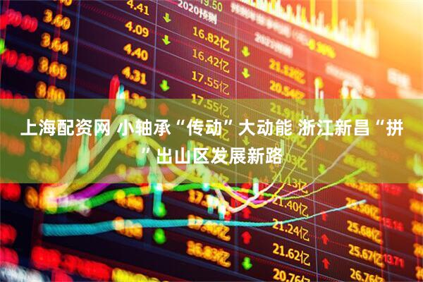 上海配资网 小轴承“传动”大动能 浙江新昌“拼”出山区发展新路