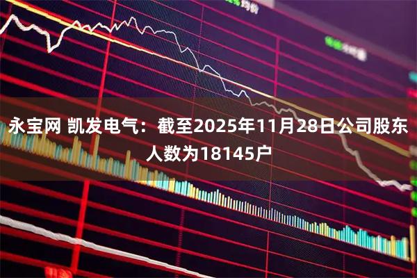 永宝网 凯发电气：截至2025年11月28日公司股东人数为18145户